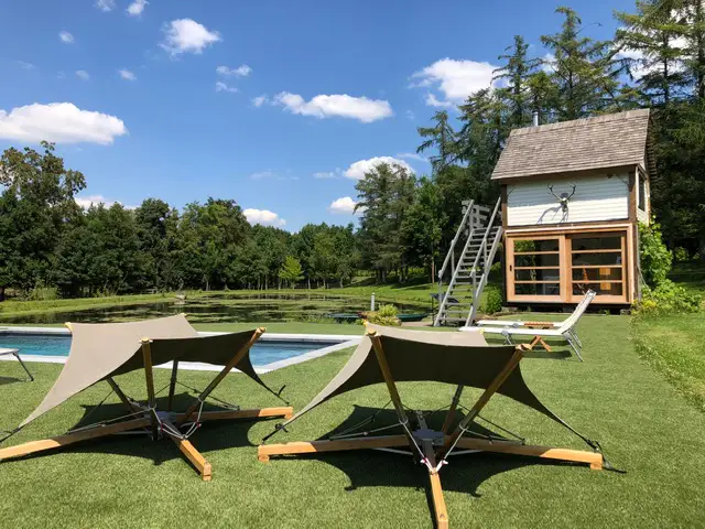 Cottage for 4 people in Walcourt Les Etangs du Francbois : Les Mélèzes